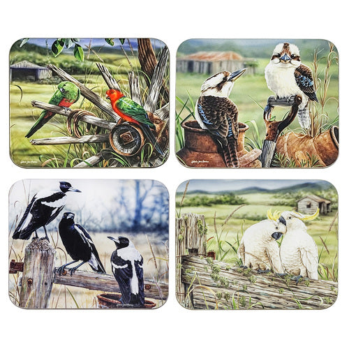 A Country Life - 4PK Assorted Coaster