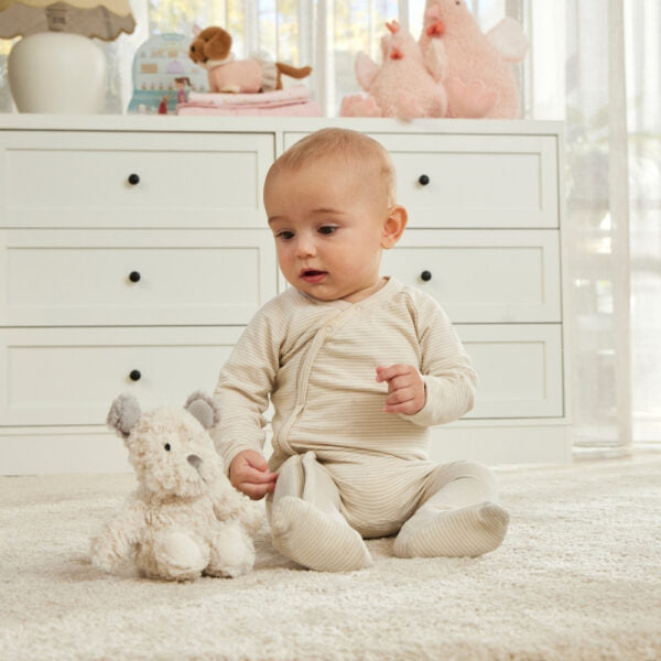Scruff Dog Plush Rattle