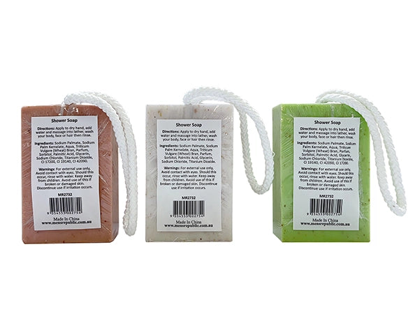 Men’s Republic Soap-On-A-Rope (Bergamot & Sandalwood)