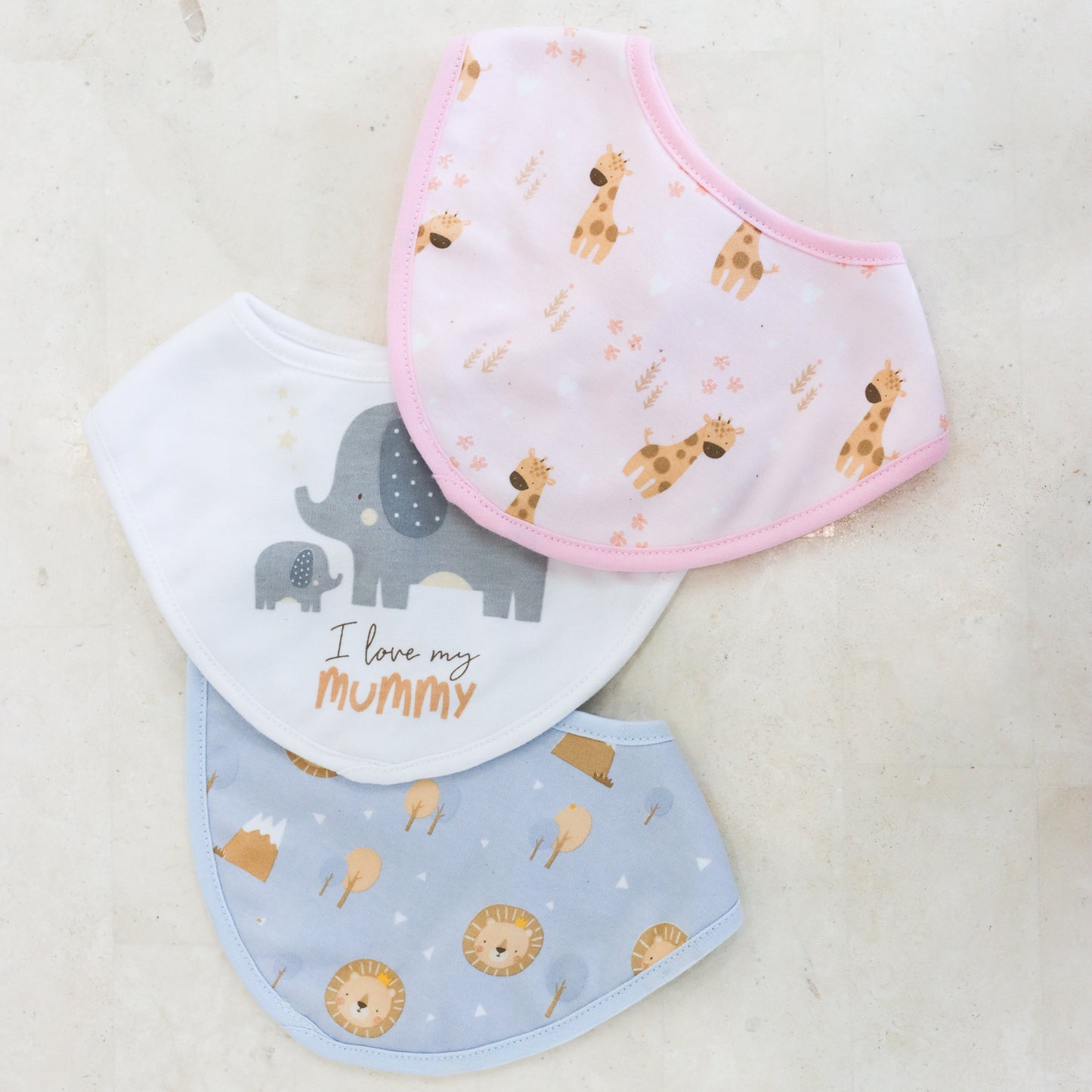 Gigi Giraffe Bib 2pk