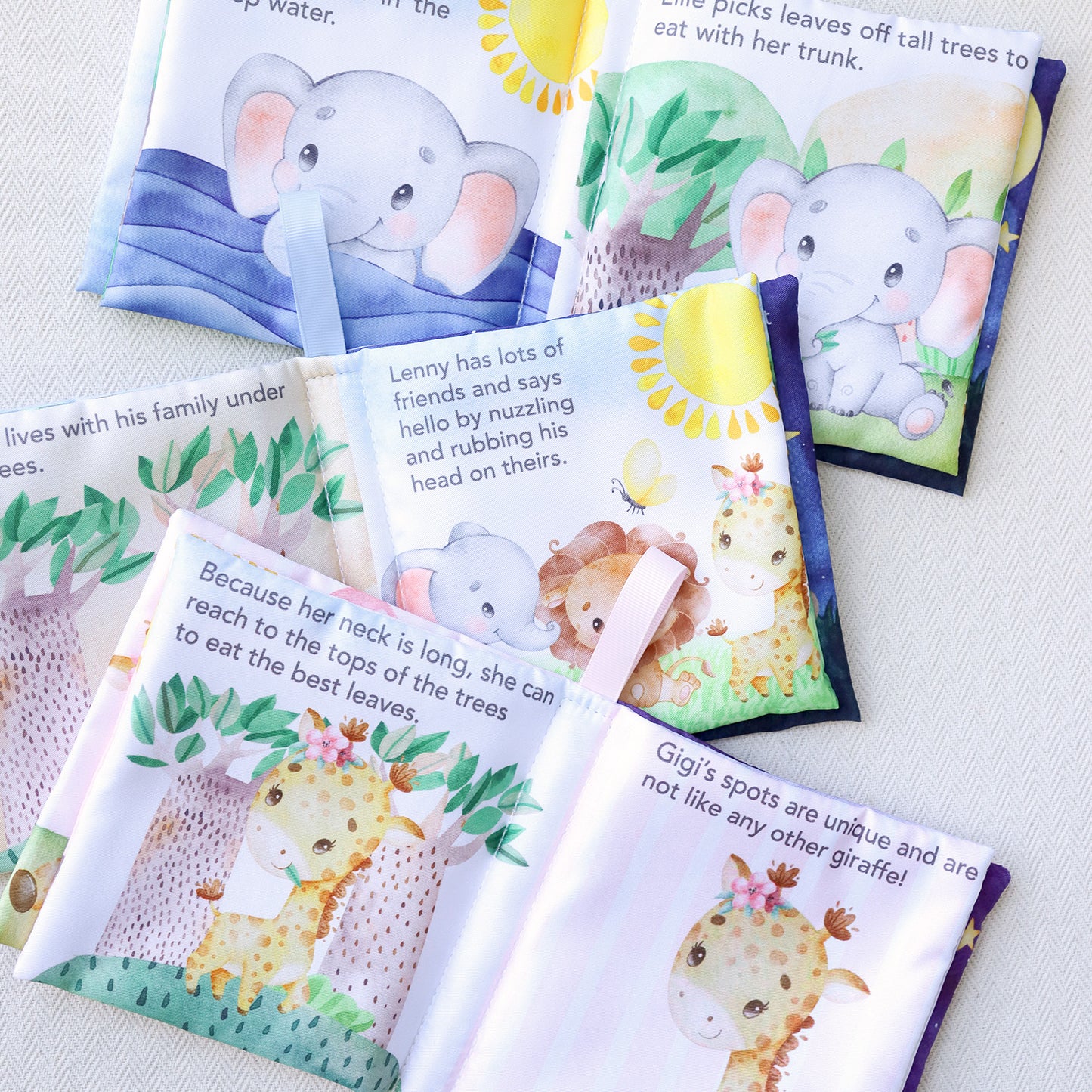 Gigi the Giraffe Cloth Book