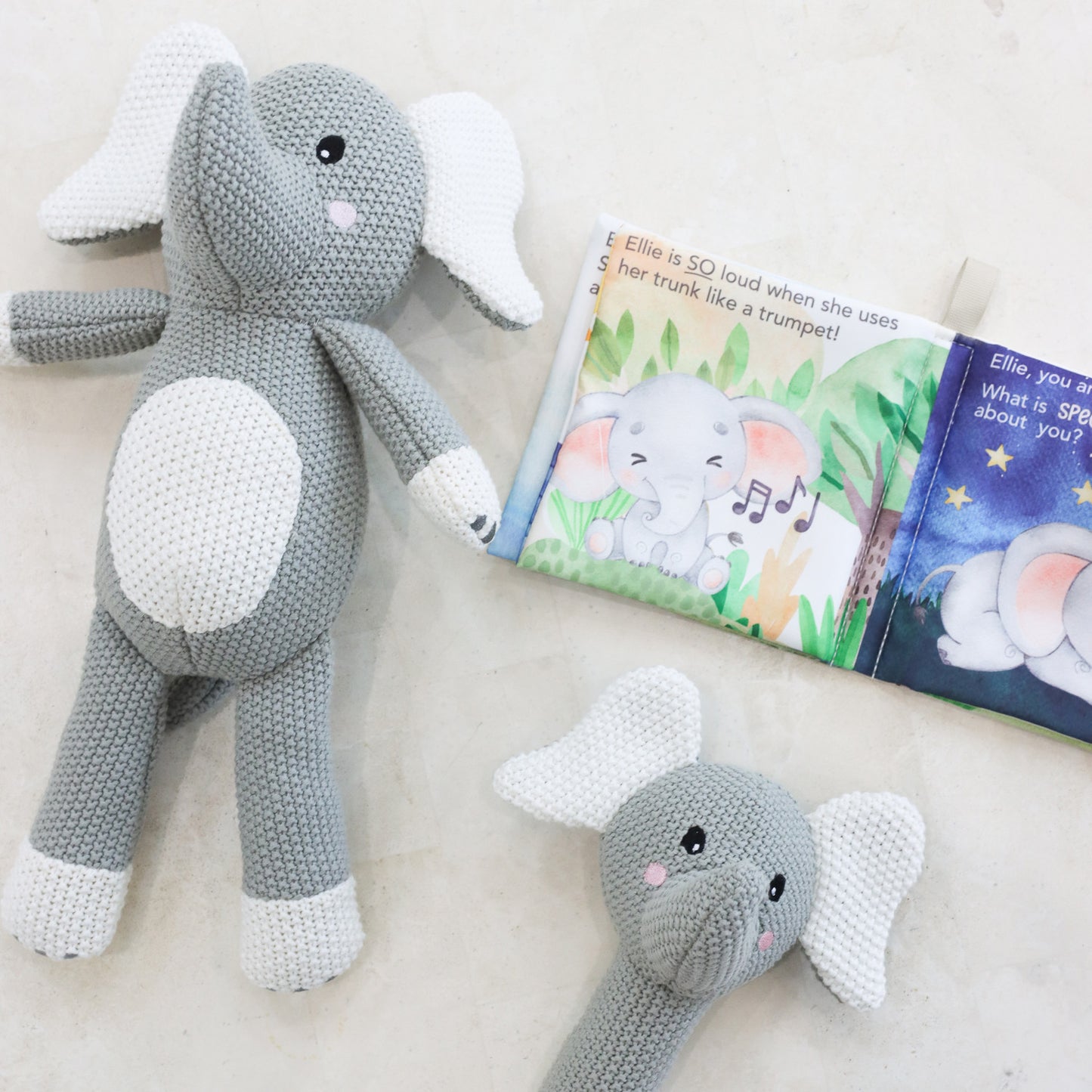 Ellie the Elephant Cloth Book