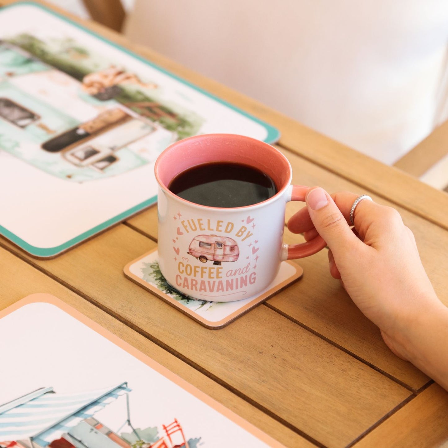 Caravan ‘Fuelled By Coffee’ Mug