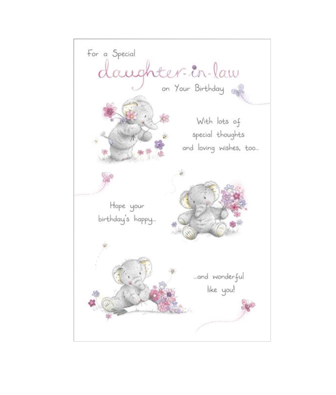 Card - For A Special Daughter-In-Law on Your Birthday (Elliot & Buttons)