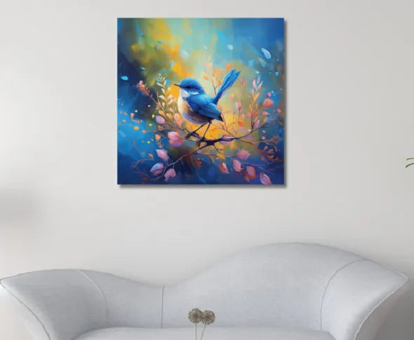 Tempered Glass Wall Art - Whispering Wings