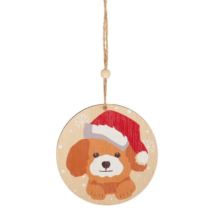Christmas Puppy Hanging Decoration