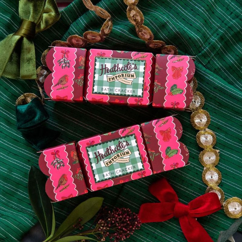 Heathcote's Emporium - Festive Bath Bomb Cracker