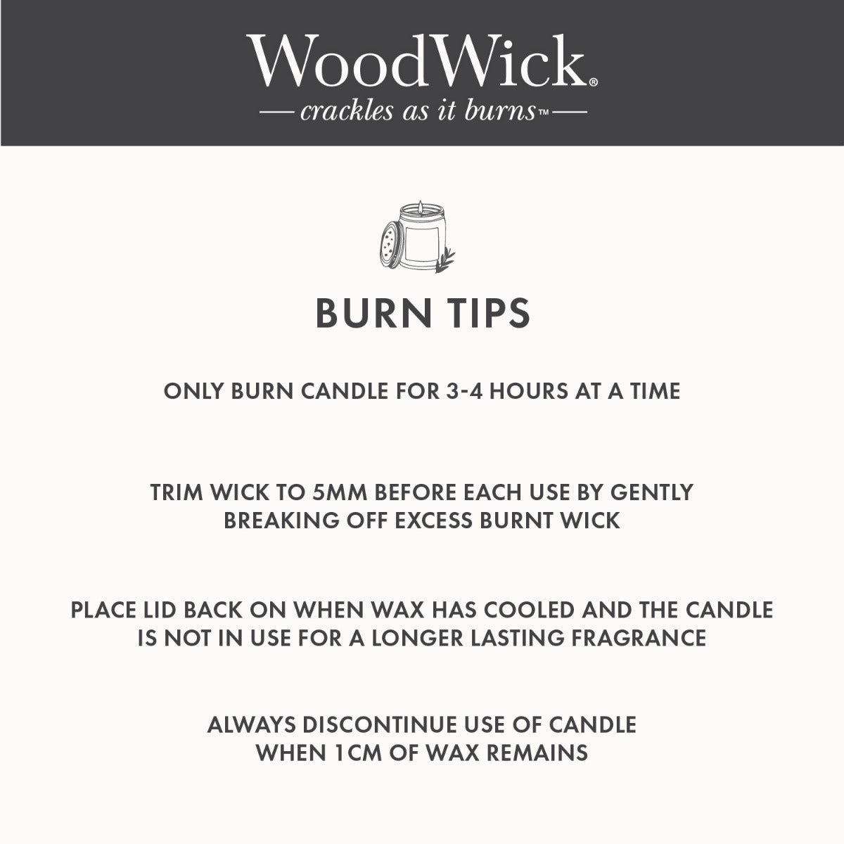 WoodWick Large Candle - Bakery Cupcake