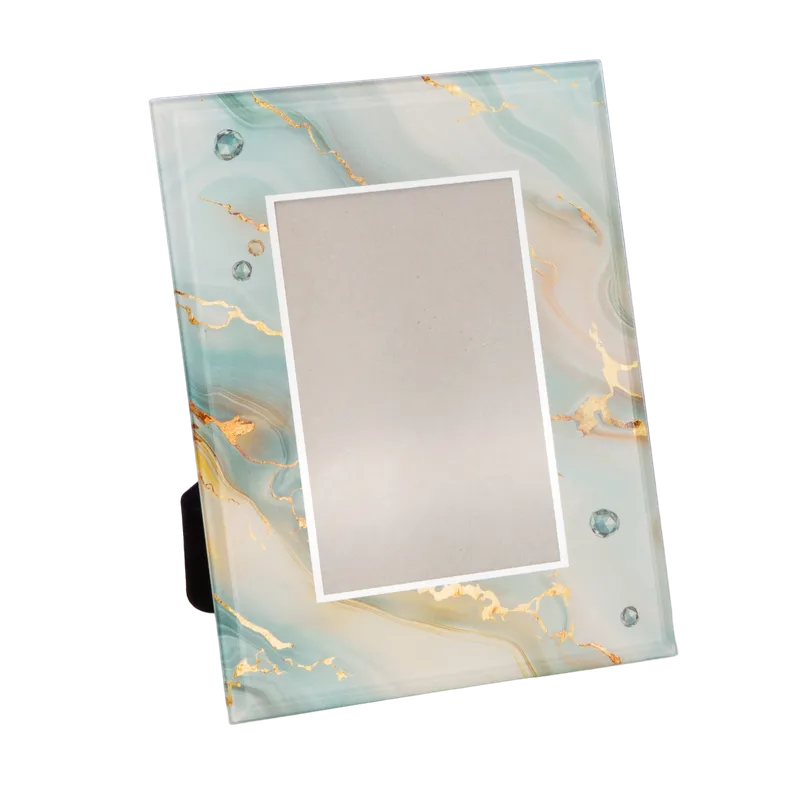 Aqua Elegance 4x6” Photo Frame