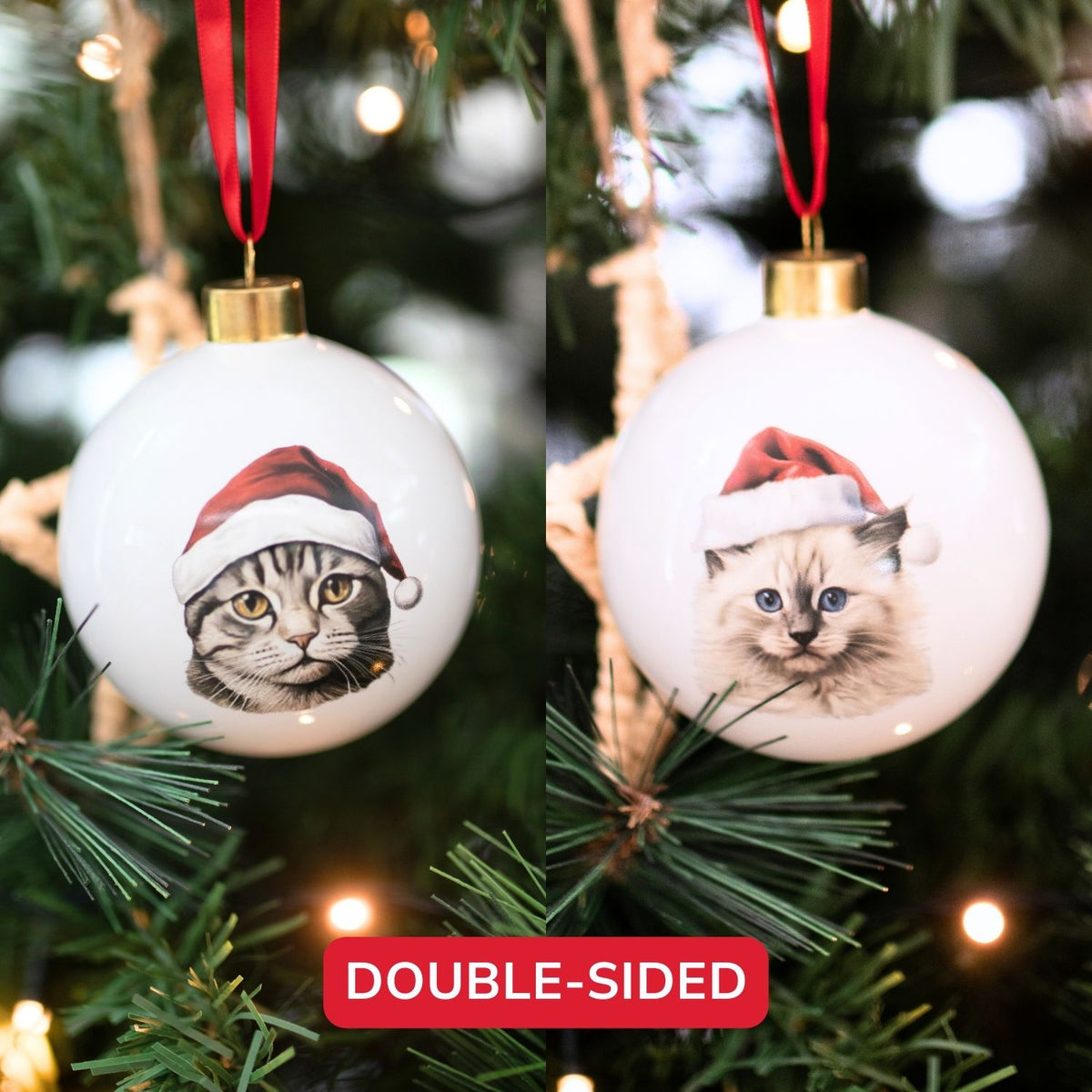 Christmas Cats Bauble