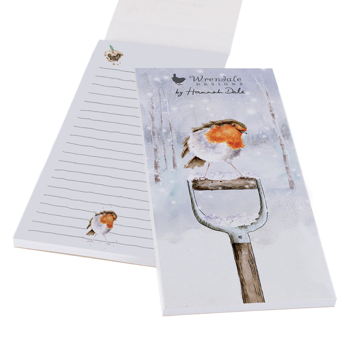 Wrendale Designs - Christmas Robin Shopping Pad
