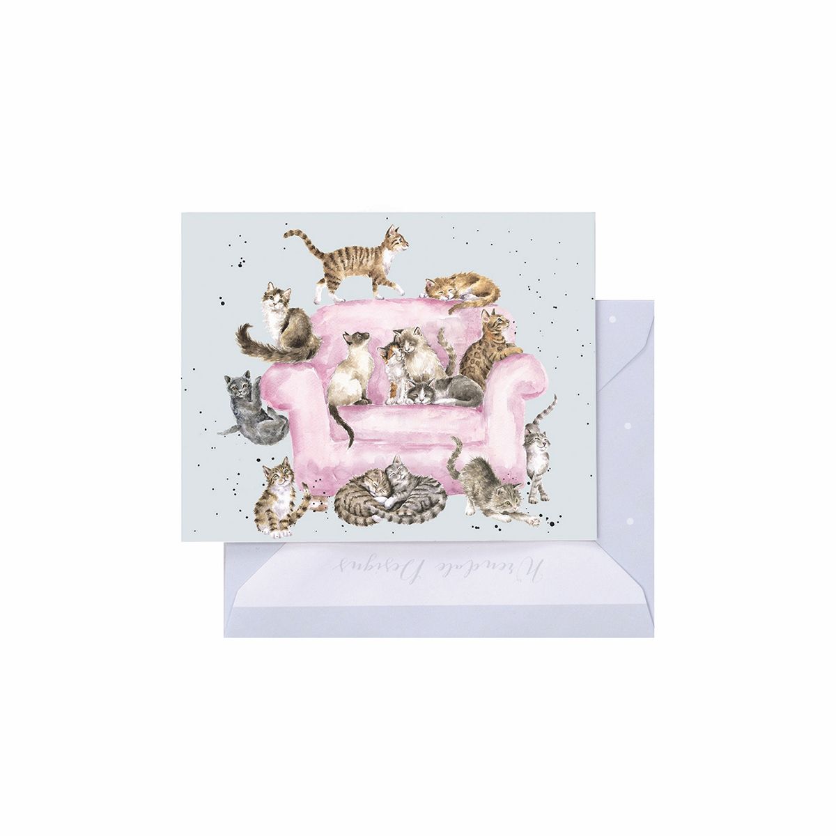 Wrendale Designs Mini Gift Card - Cattitude (Cats)