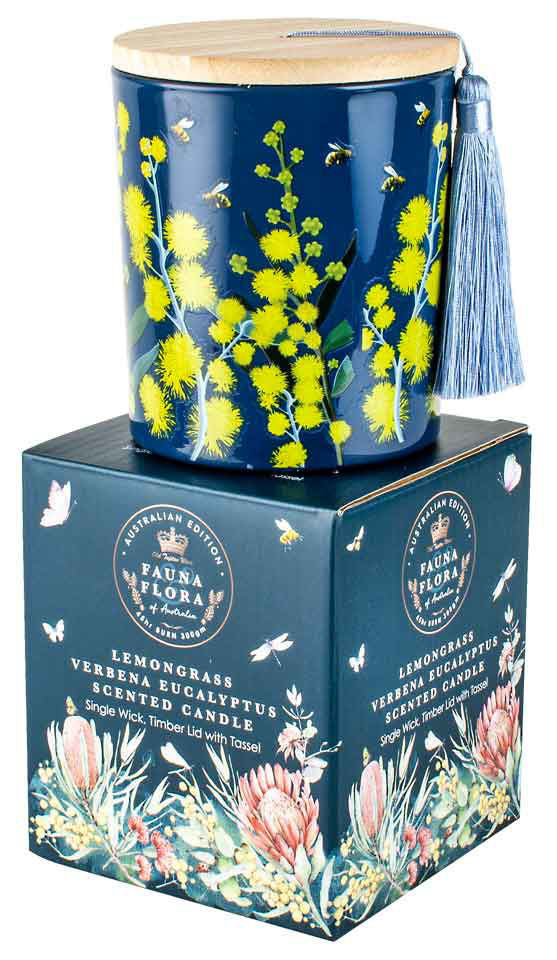 Australian Flora Candle - Golden Wattle