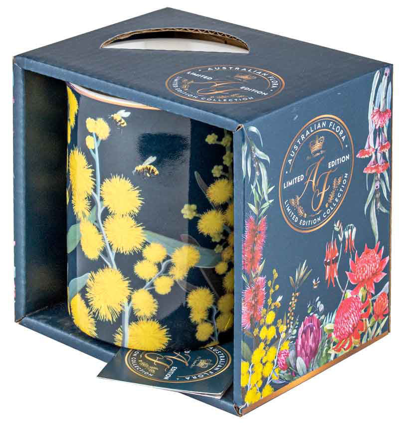 Australian Flora Mug - Golden Wattle