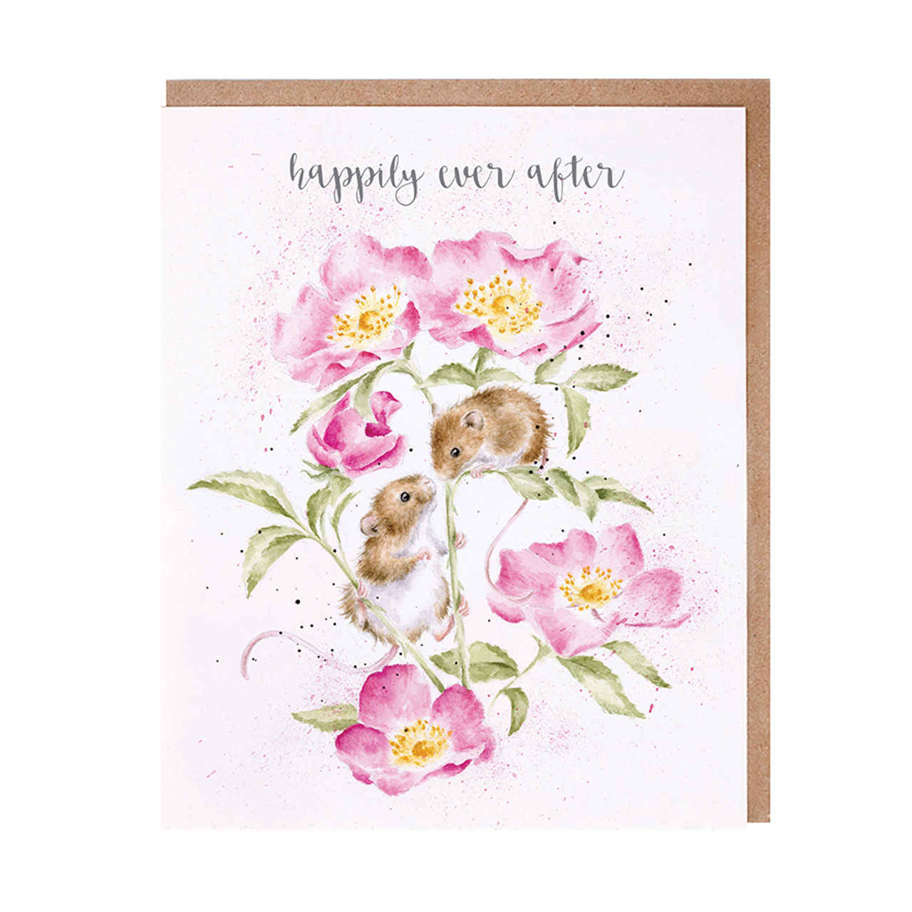 Wrendale Designs Card - Happily Ever After (Mice)