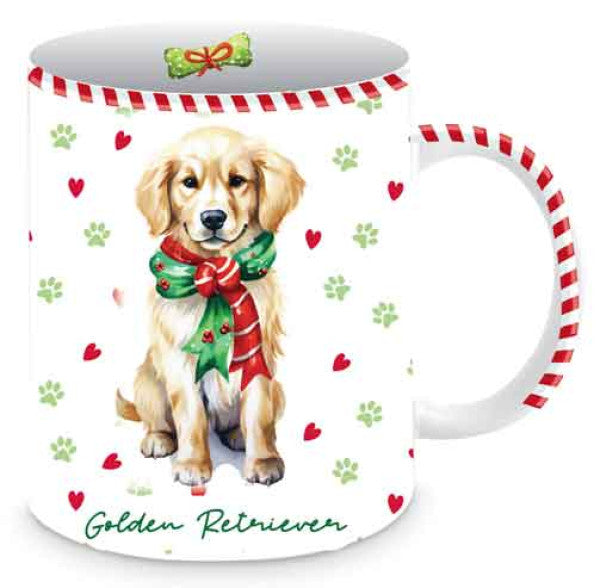 Merry Muddy Paws Mug - Golden Retriever