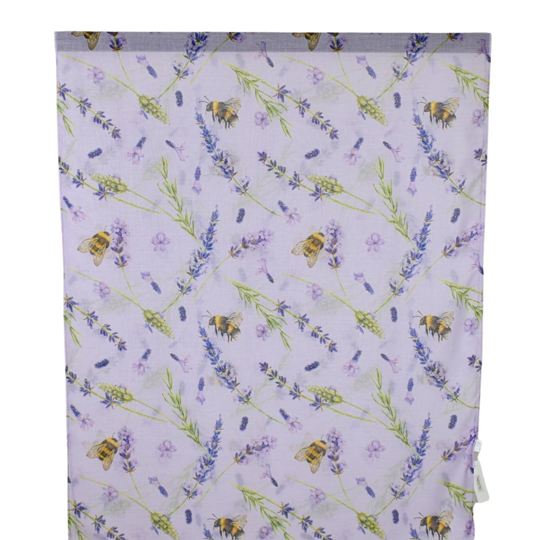 Lavender Bees Garden Scarf