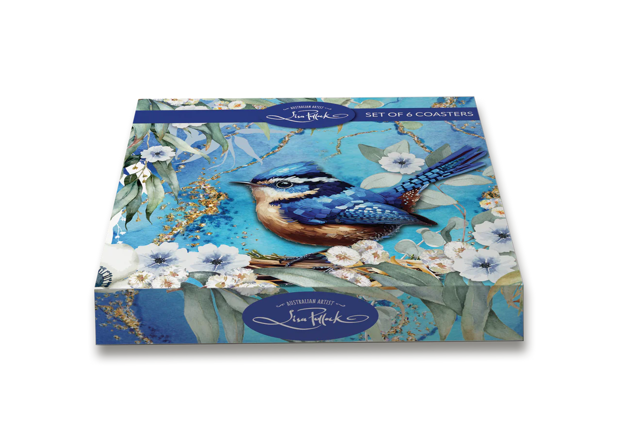 Coasters - Cheeky Wrens (Set of 6)