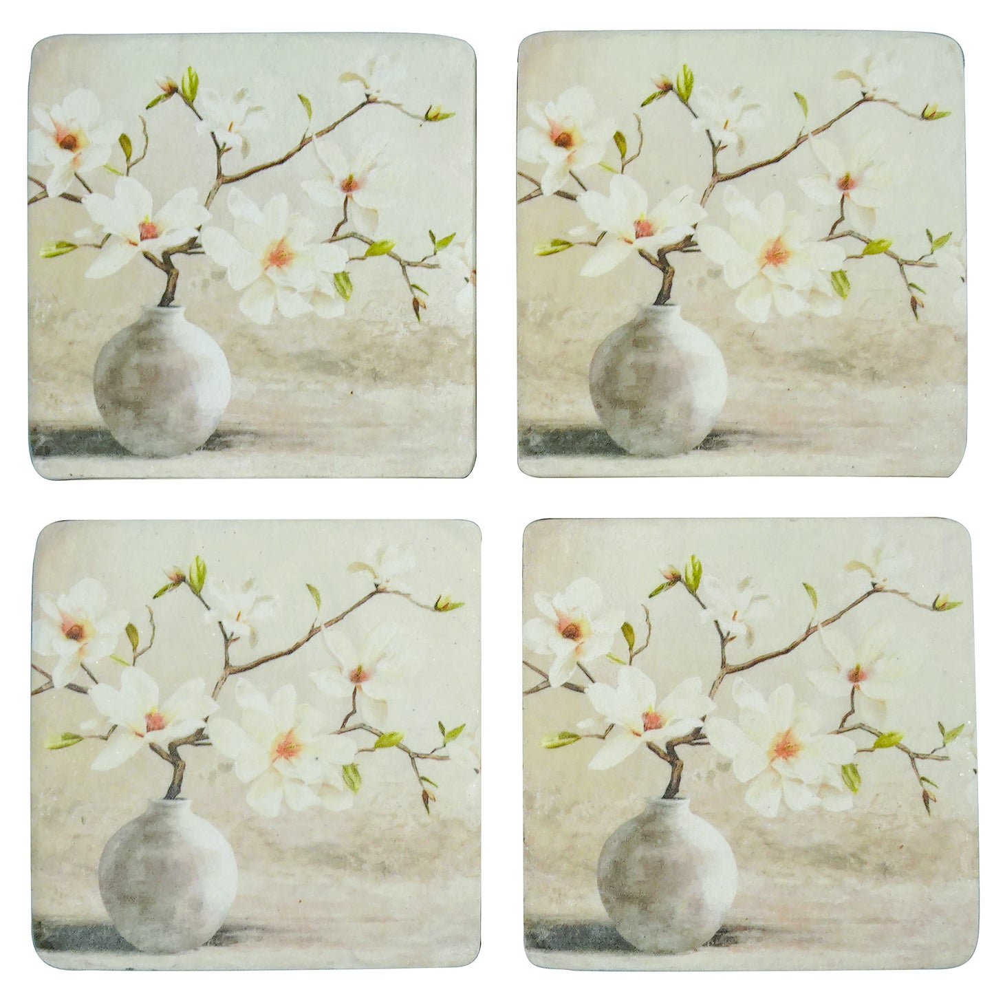 Bud Omens Resin Coasters (Set of 4)