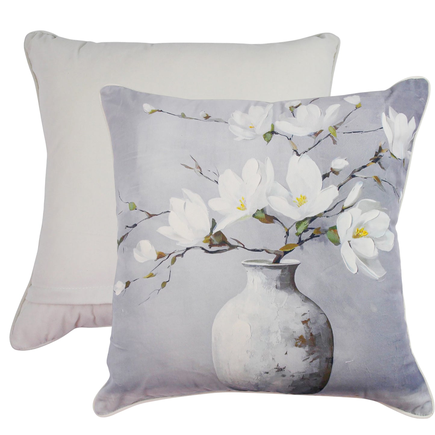 Bloom Boom Pow Velvet Cushion (50cm)