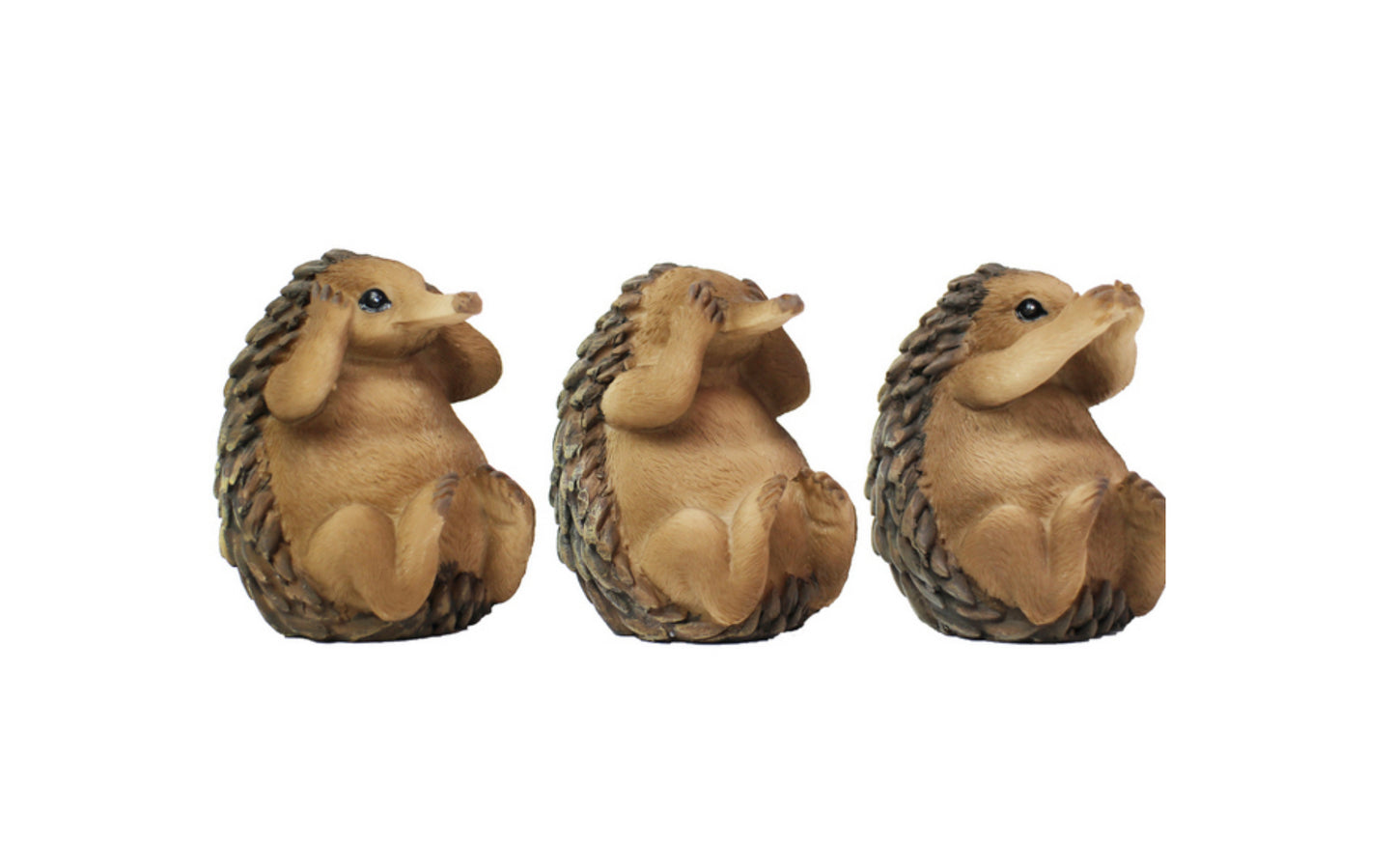 See, Hear, Speak No Evil Echidna (Set of 3)