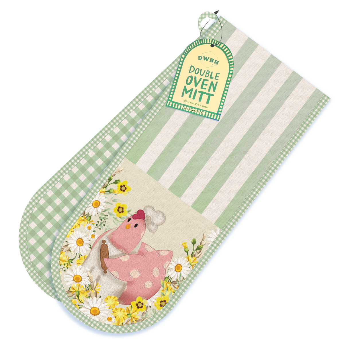 Hen House Double Oven Mitt