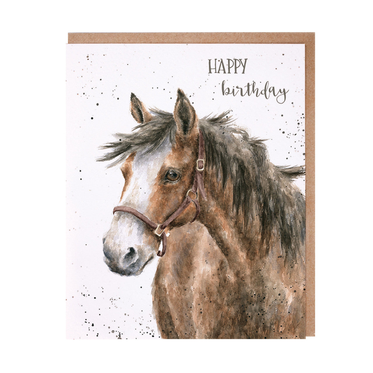 Wrendale Designs Card - Happy Birthday (Horse)