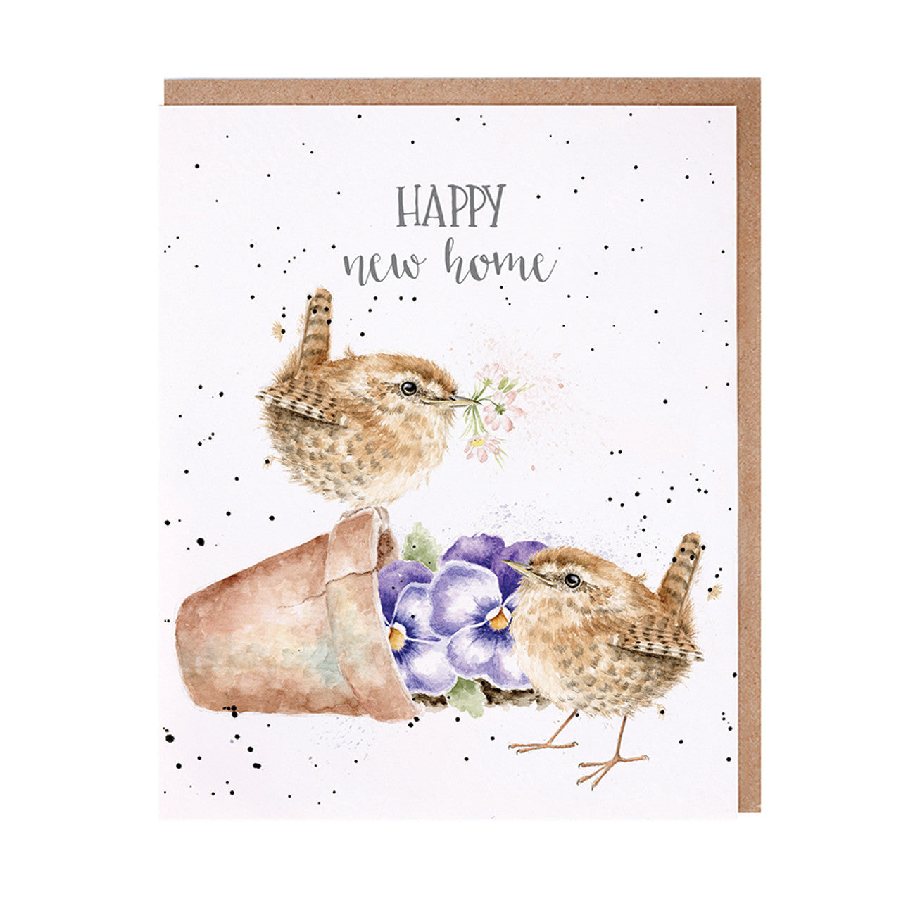 Wrendale Designs Card - Beautiful New Home (Dogs & Cats)