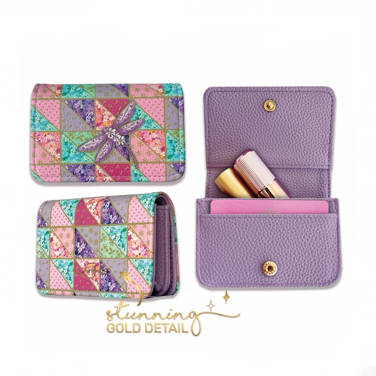 Card Wallet - Pretty Patchwork