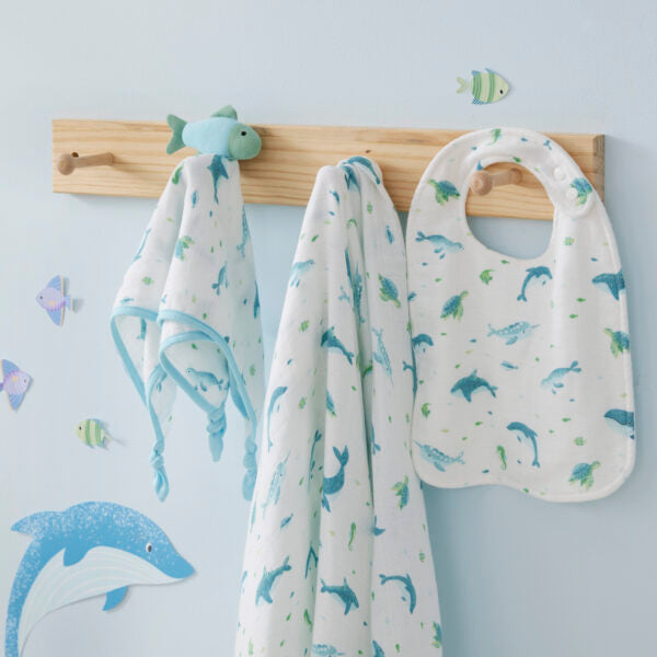 Ocean Buddies Muslin Wrap