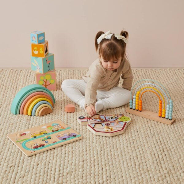 Wooden Traffic Puzzle