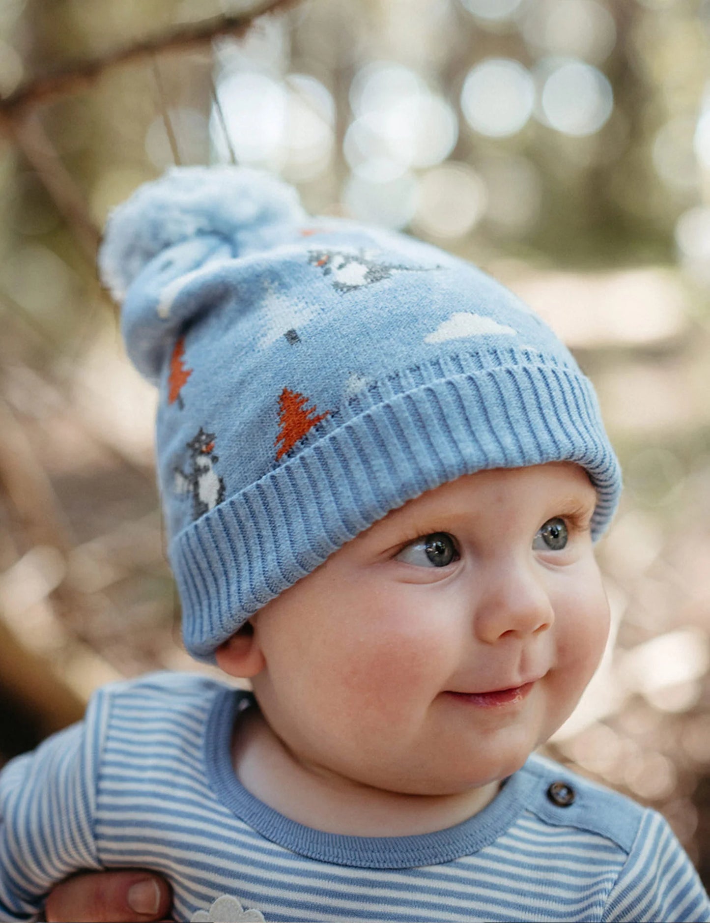 Forest Jaquard Beanie (Magical Forest)
