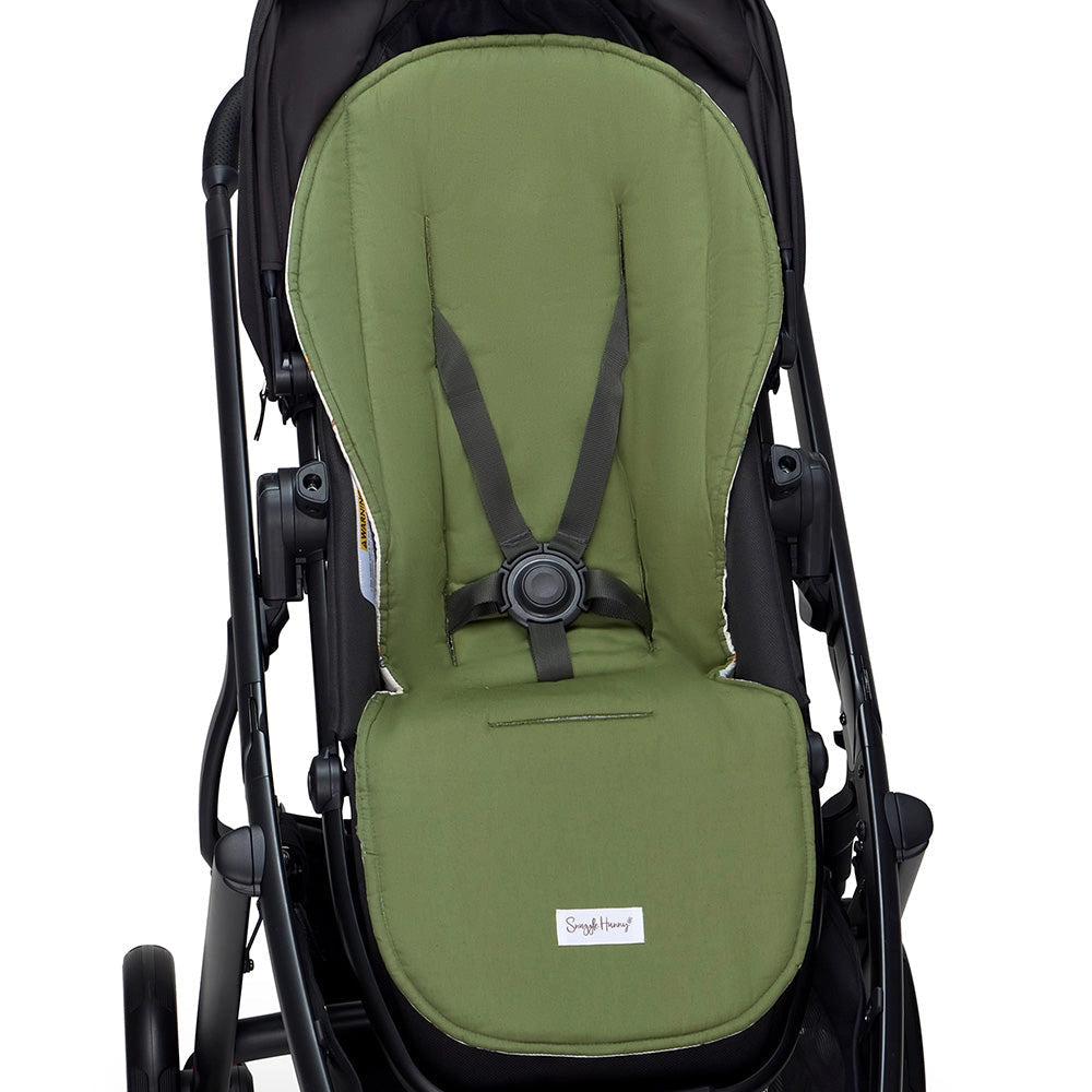 Diggers & Tractors Reversible Universal Pram Strap Covers