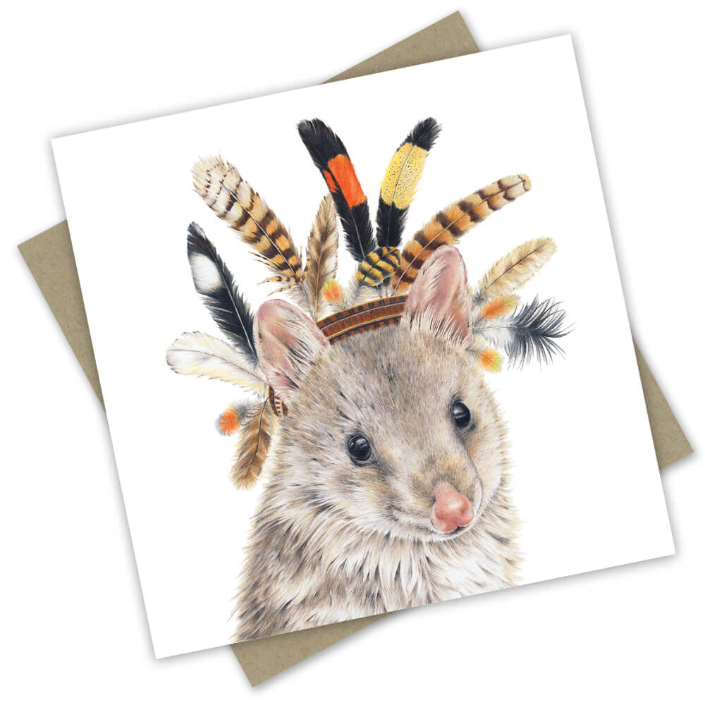 Card - Australian Collection: “Northern Quoll”