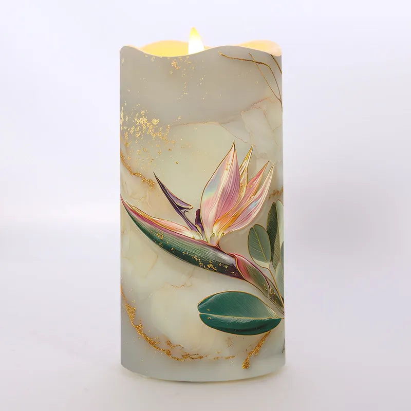 Twilight LED Candle - Birds of Paradise
