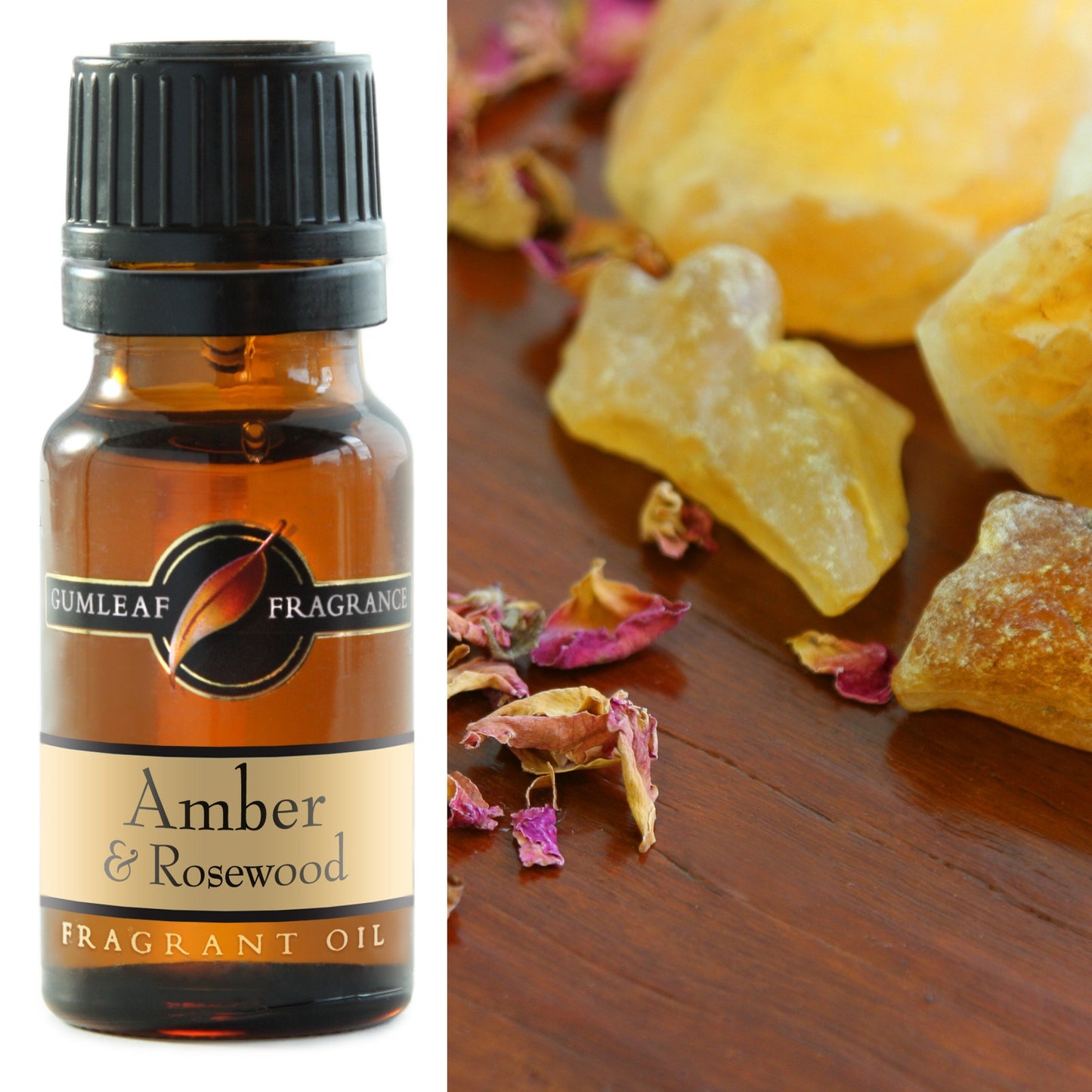 Fragrance Oil - Amber & Rosewood