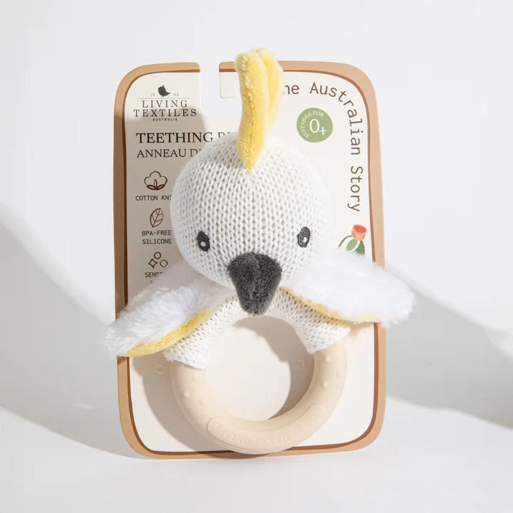 Ring Rattle - Colin the Cockatoo