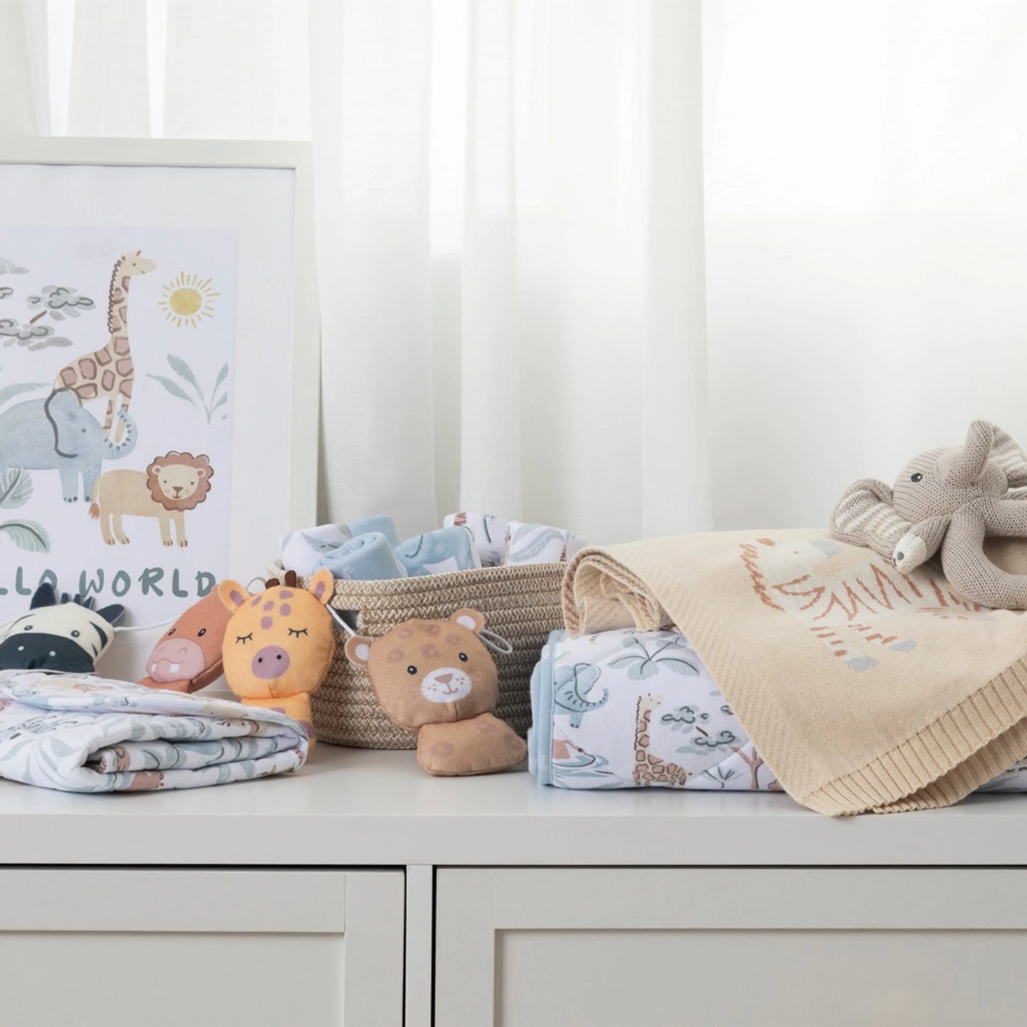 Wild Safari - Washcloths 3pk