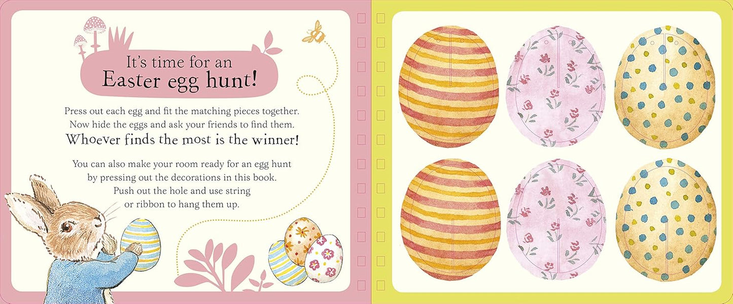 Peter Rabbit: Easter Eggs Press-Out and Play Easter Decoration Book