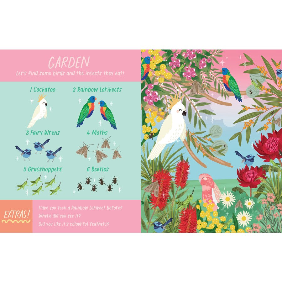 Australian Birds: Search and Find Book
