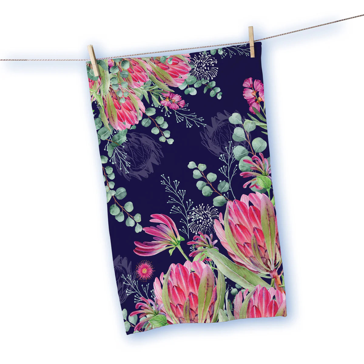 Cotton Tea Towel - Blush Beauty