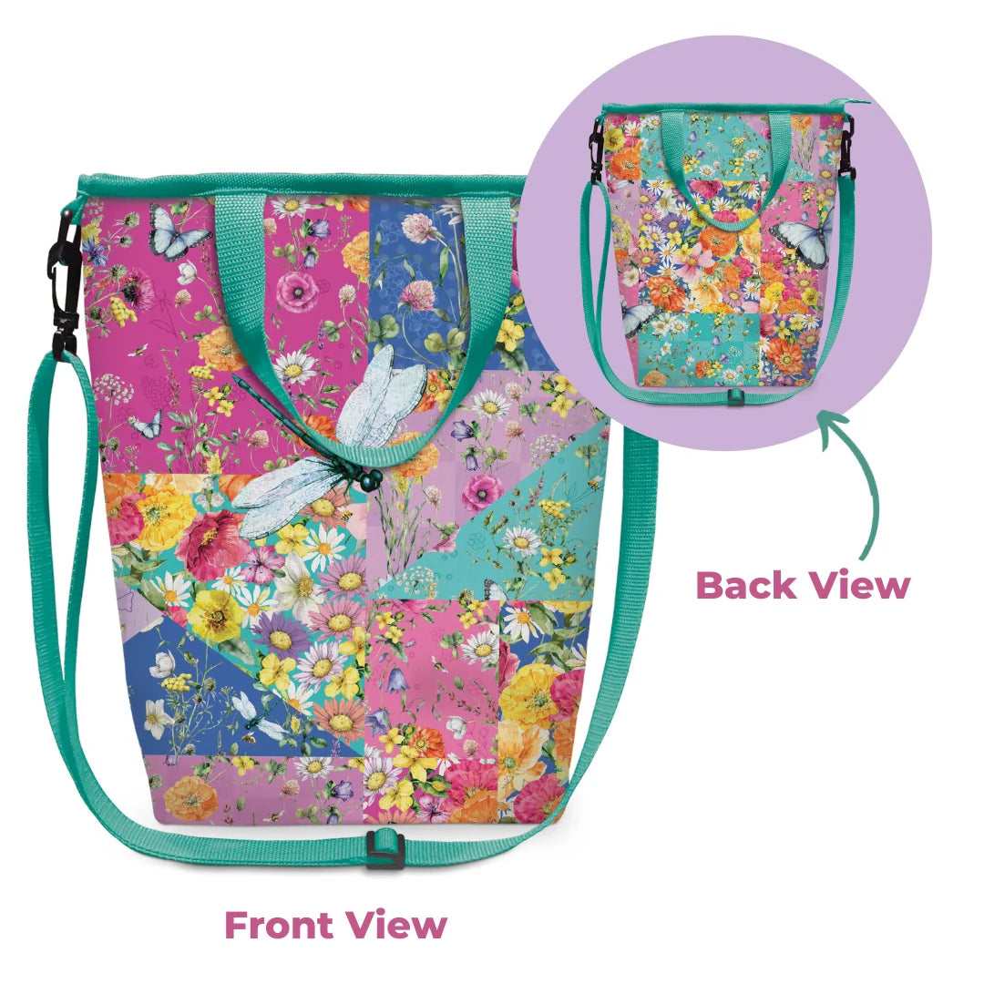 Champagne Cooler Bag - Wildflower Patch