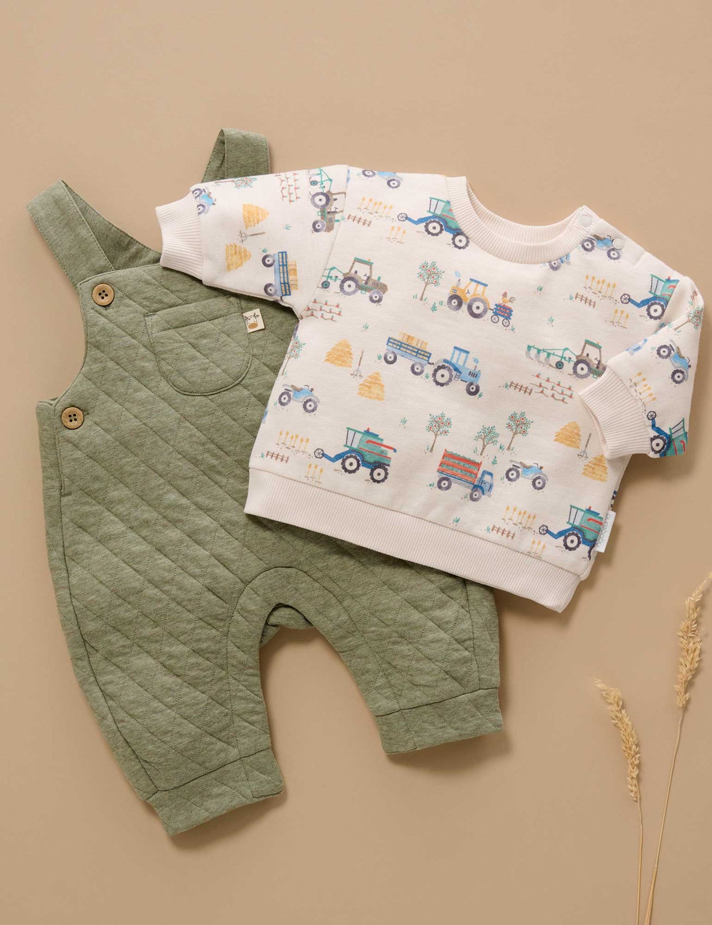 Farm Vehicles Windcheater Overall Set