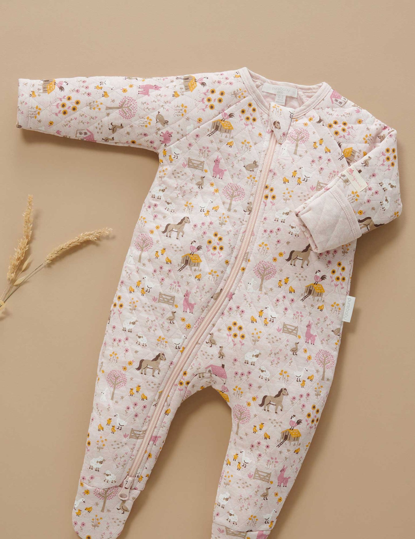 Farmhouse Quilted Growsuit