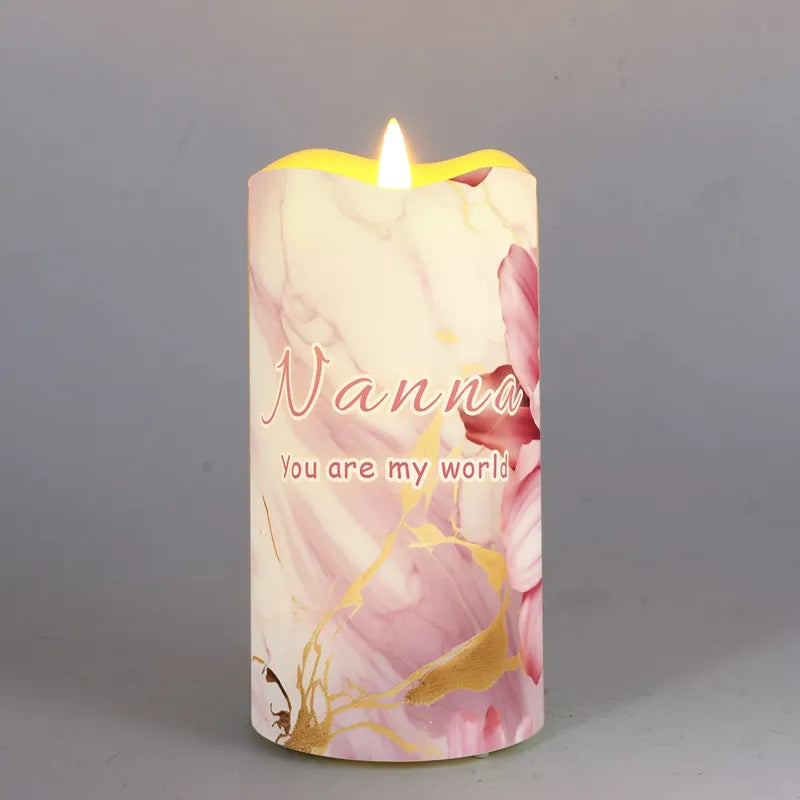 Twilight LED Candle Blooming Elegance - Nanna