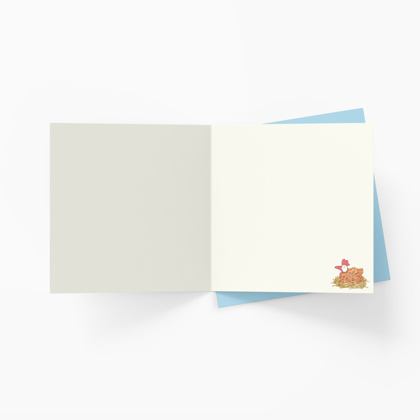 Twigseeds Thank You Card - Thank You! (Hens in Garden)