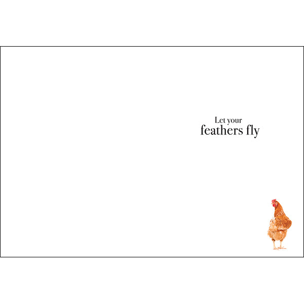 Animal Affirmations Card - Happy Birthday Chook