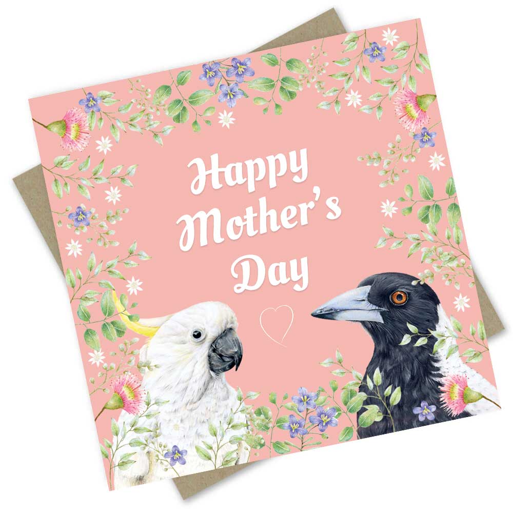 Mother’s Day Card - Happy Mother’s Day (Pink Forest)
