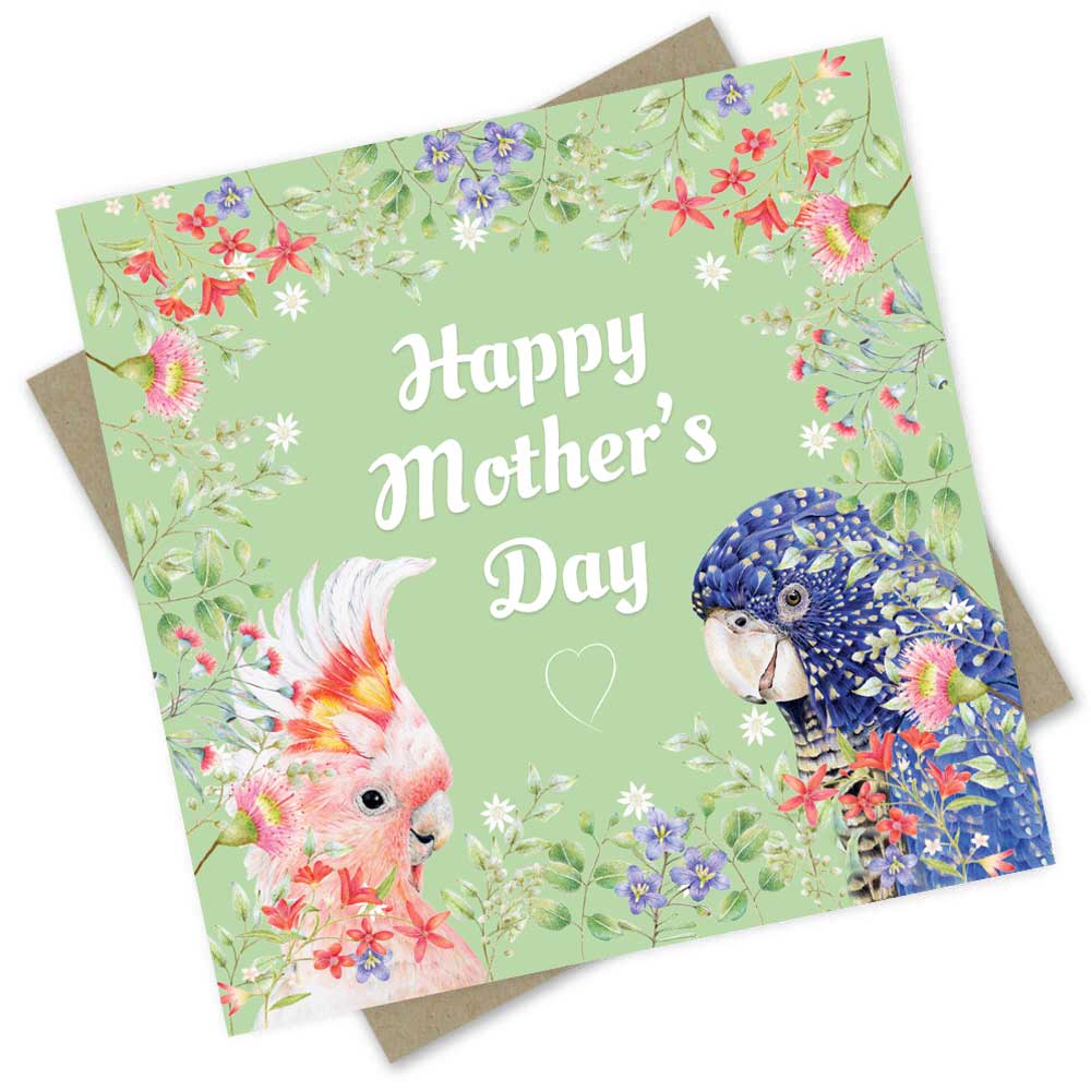 Mother’s Day Card - Happy Mother’s Day (Green Forest)