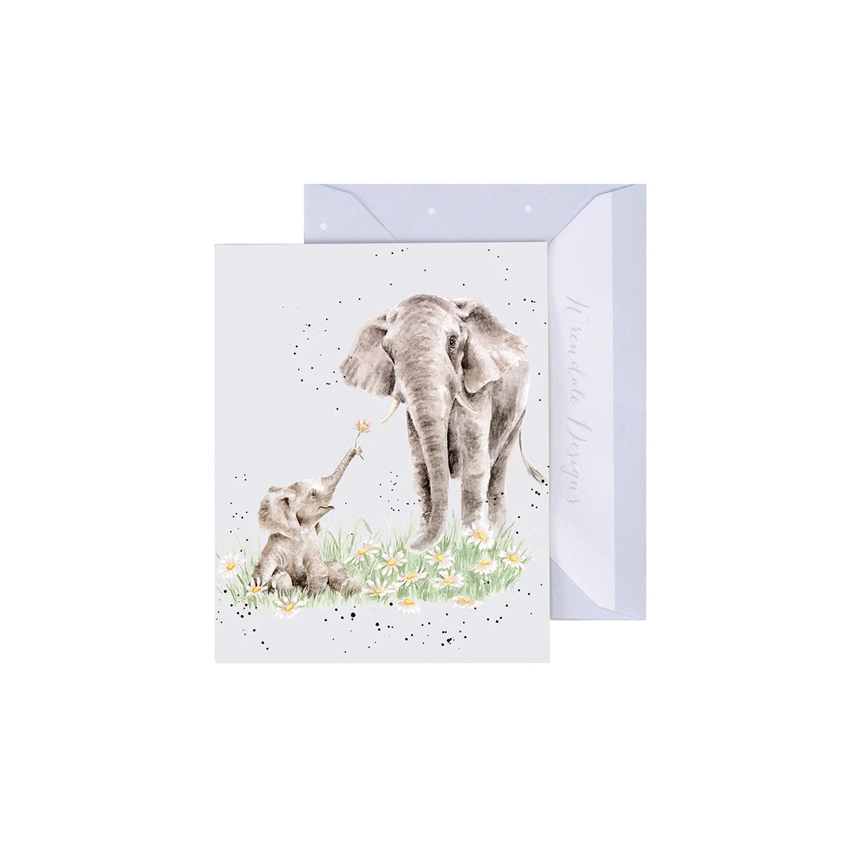 Wrendale Designs Mini Gift Card - Bloom and Grow (Elephants)